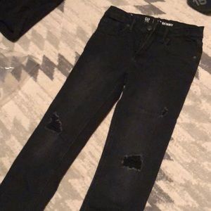 Boys size 12 Gap black jeans